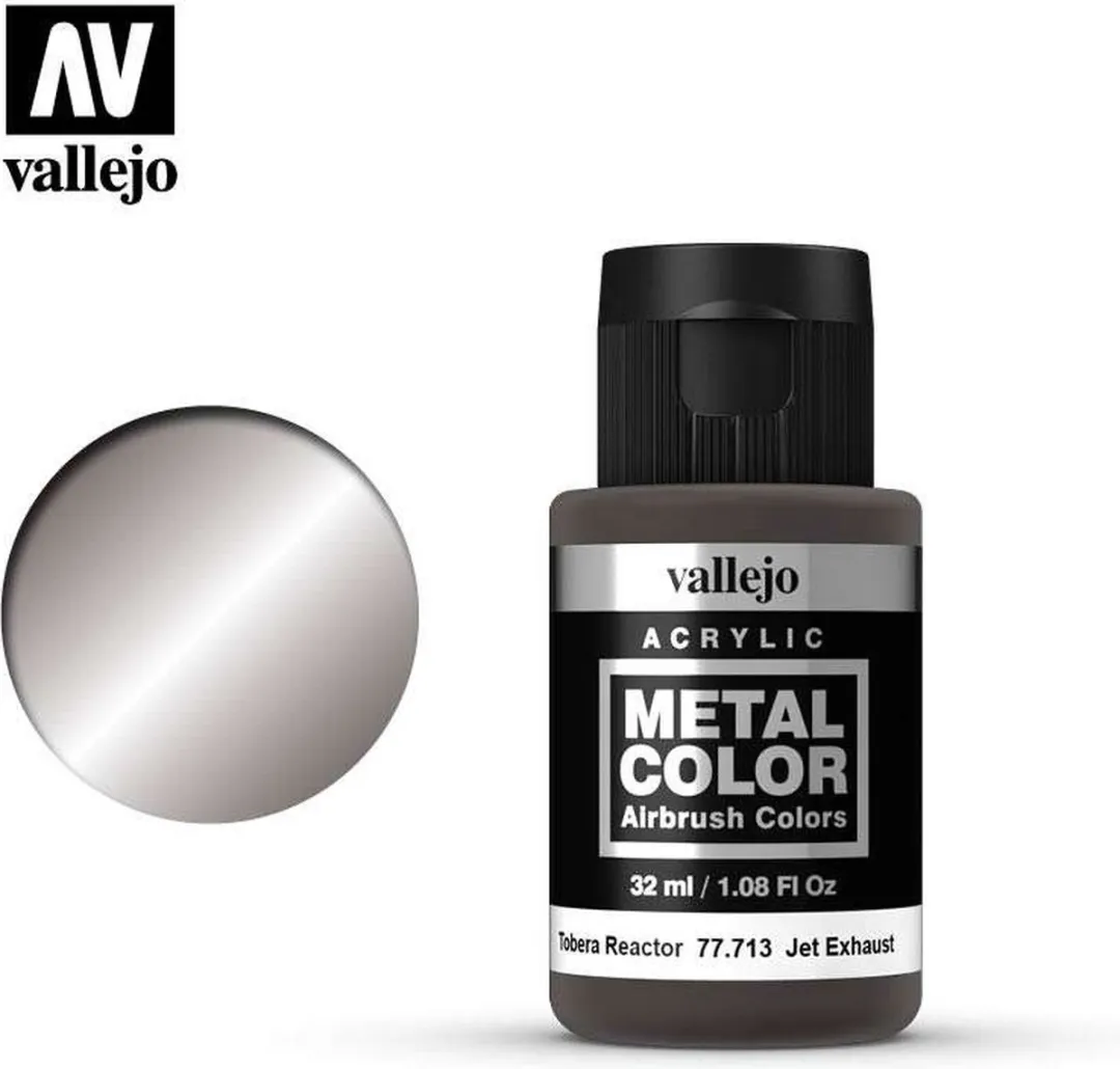Vallejo Hobbyverf Acryl 77713 Metal Color Jet Exhaust - 32ml