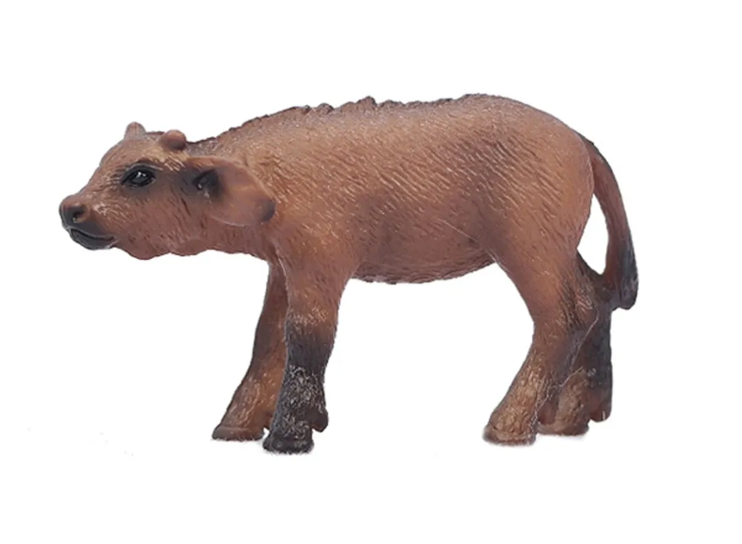 PIA Soft Toys Afrikaanse Buffel Kalf Speelfiguur 8cm