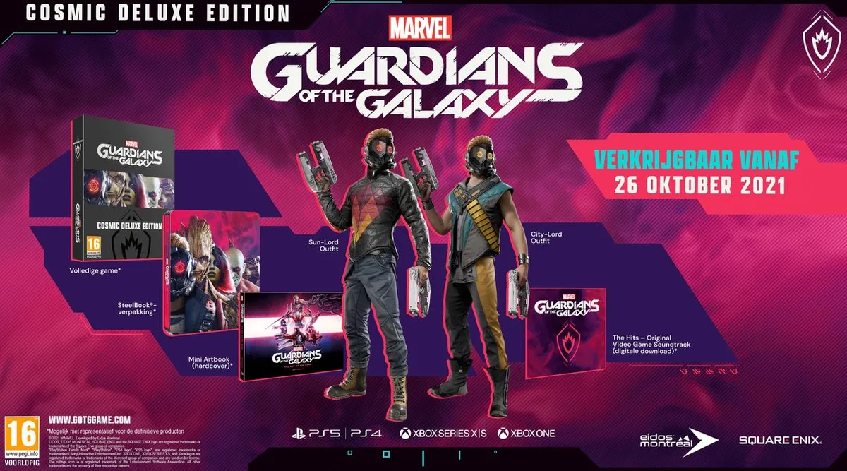 Marvel's Guardians Of The Galaxy - Cosmic Deluxe Edition - PS4