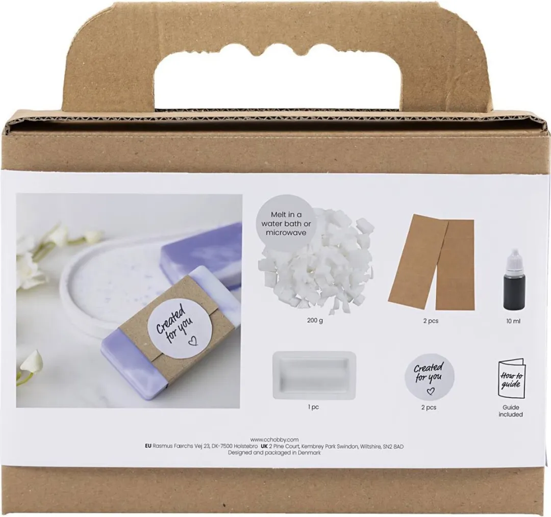 Creativ Company Mini Hobbyset Zeep Maken - Lichtpaars