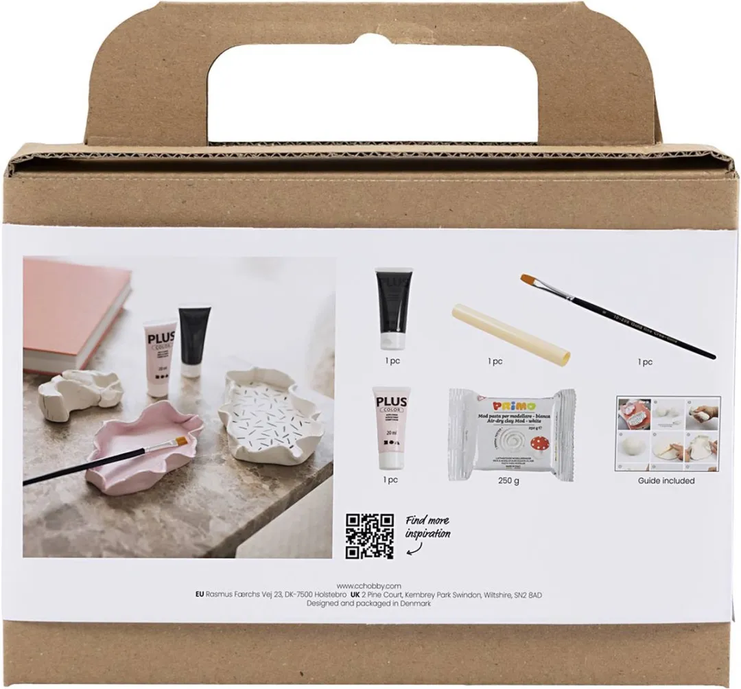 Creativ Company Mini Hobbyset Boetseren Kommen - 5 Stuks