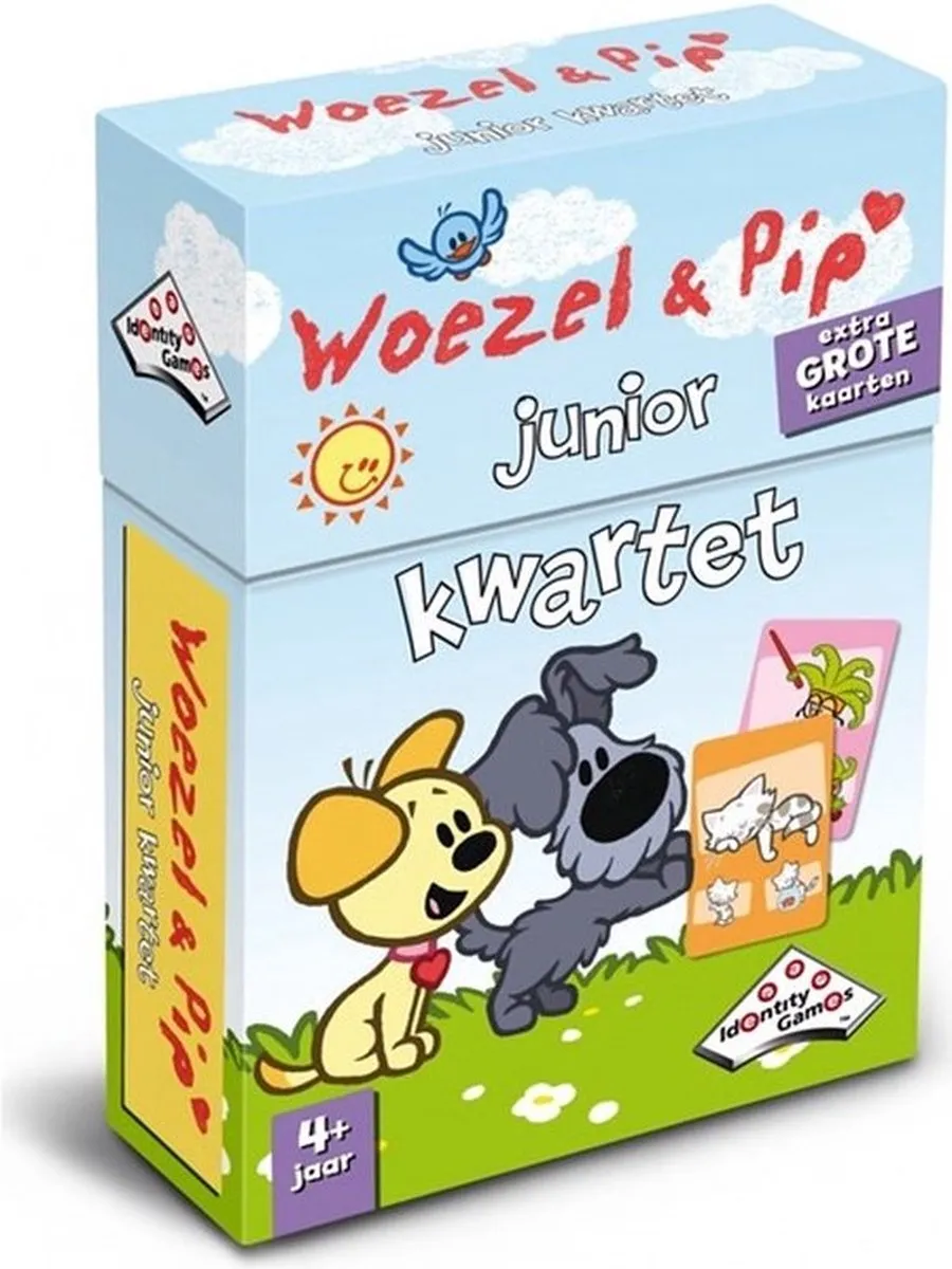 Identity Games Woezel & Pip Junior Kwartet - 05594