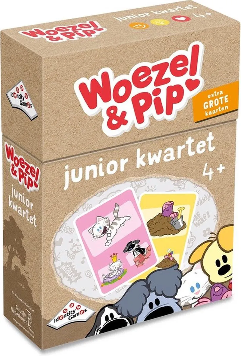Identity Games Woezel & Pip Junior Kwartet - 05594