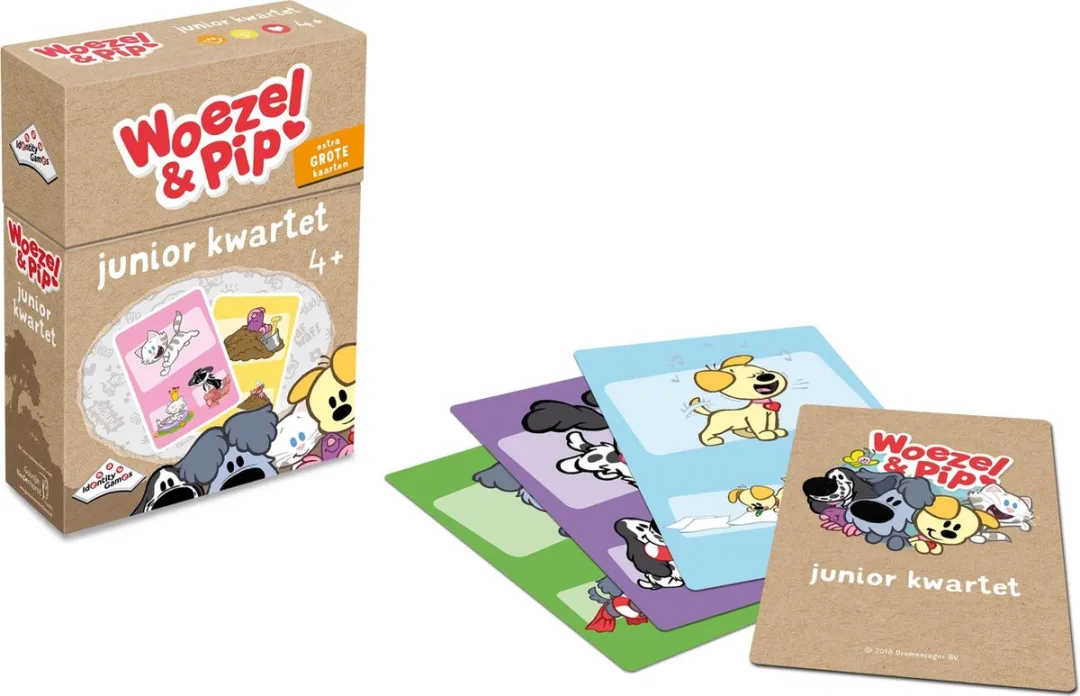Identity Games Woezel & Pip Junior Kwartet - 05594