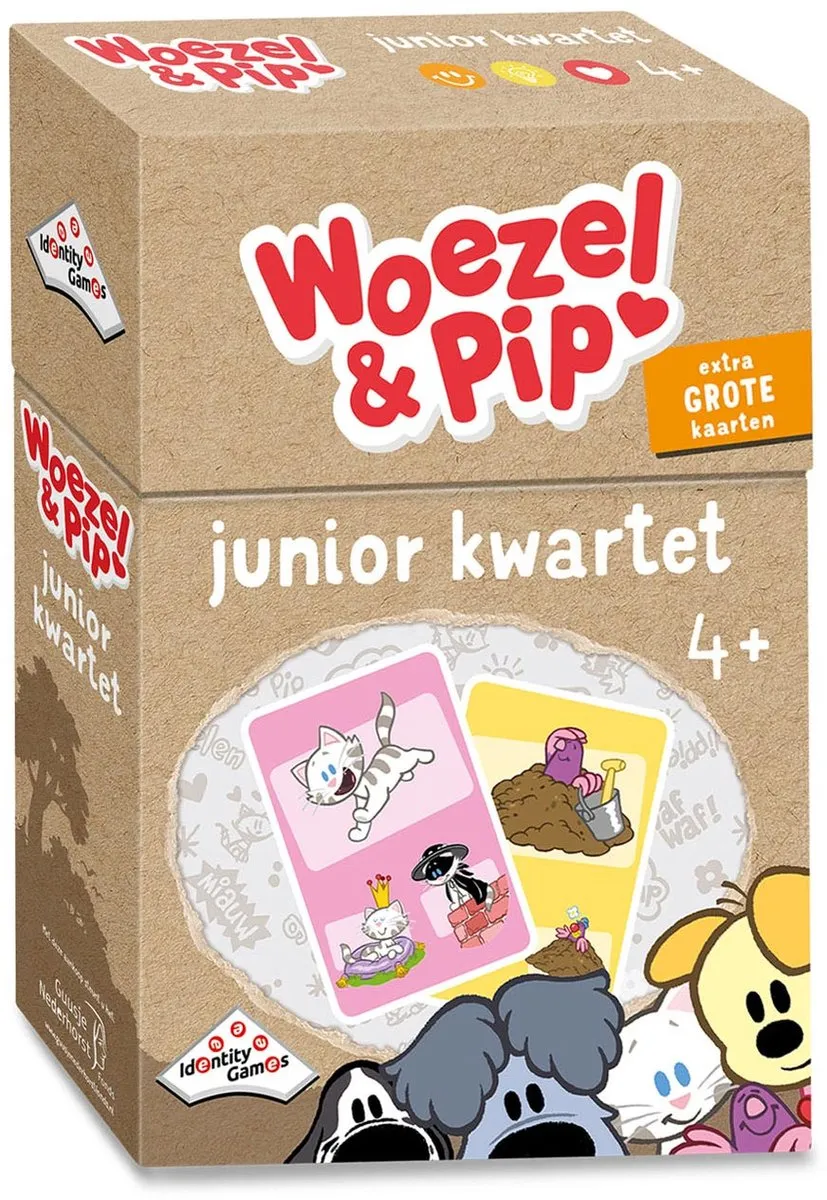 Identity Games Woezel & Pip Junior Kwartet