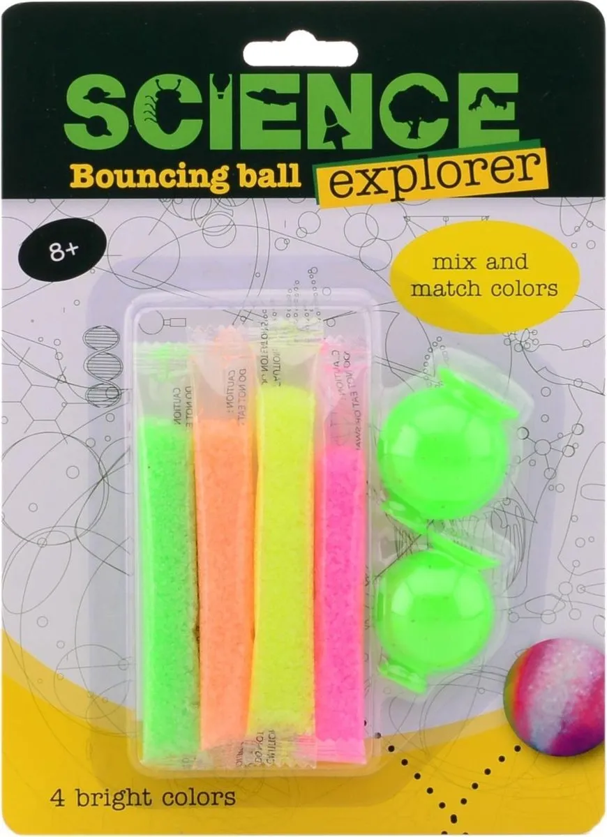 Johntoy Science Explorer Maak Je Eigen Stuiterbal
