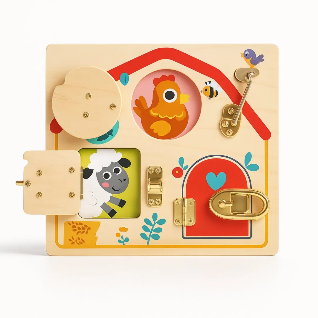 Tooky Toy Activiteitsbord Montessori Speelgoed