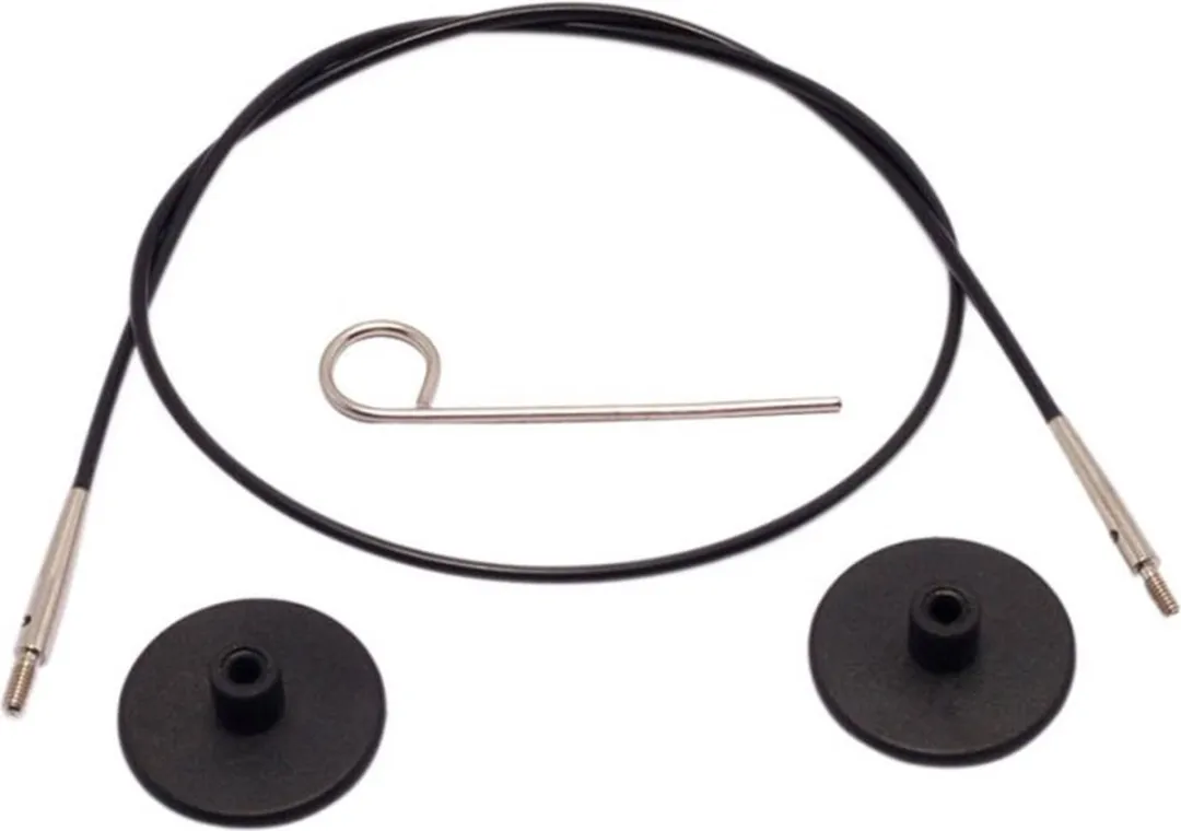 KnitPro Kabel 120cm - Zwart
