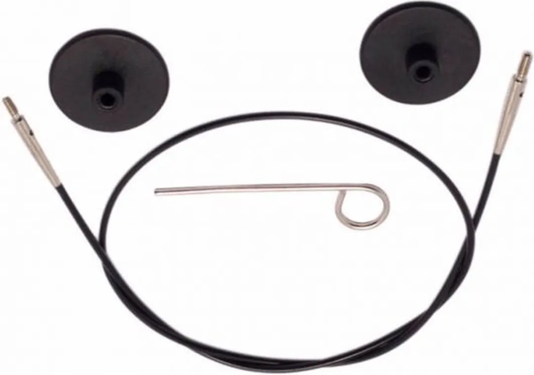 KnitPro Kabel 120cm - Zwart - afbeelding 6 van 6