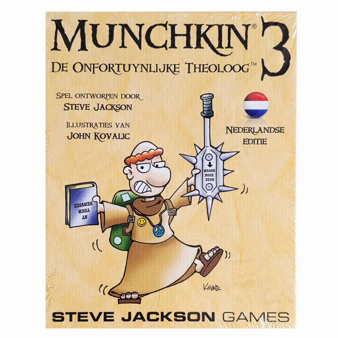 Steve Jackson Games Munchkin 3 De Onfortuynlijke Theoloog - Uitbreiding