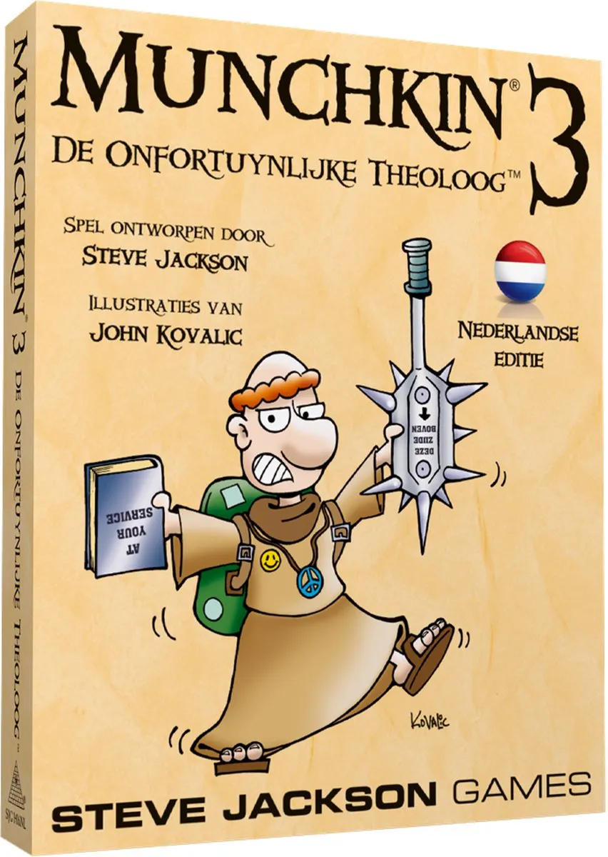 Steve Jackson Games Munchkin 3 De Onfortuynlijke Theoloog