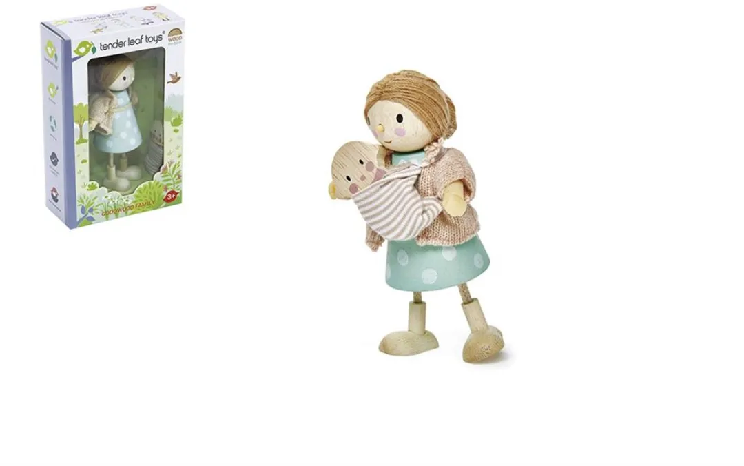 Tender Leaf Toys Popje Mevr. Goodwood & Baby
