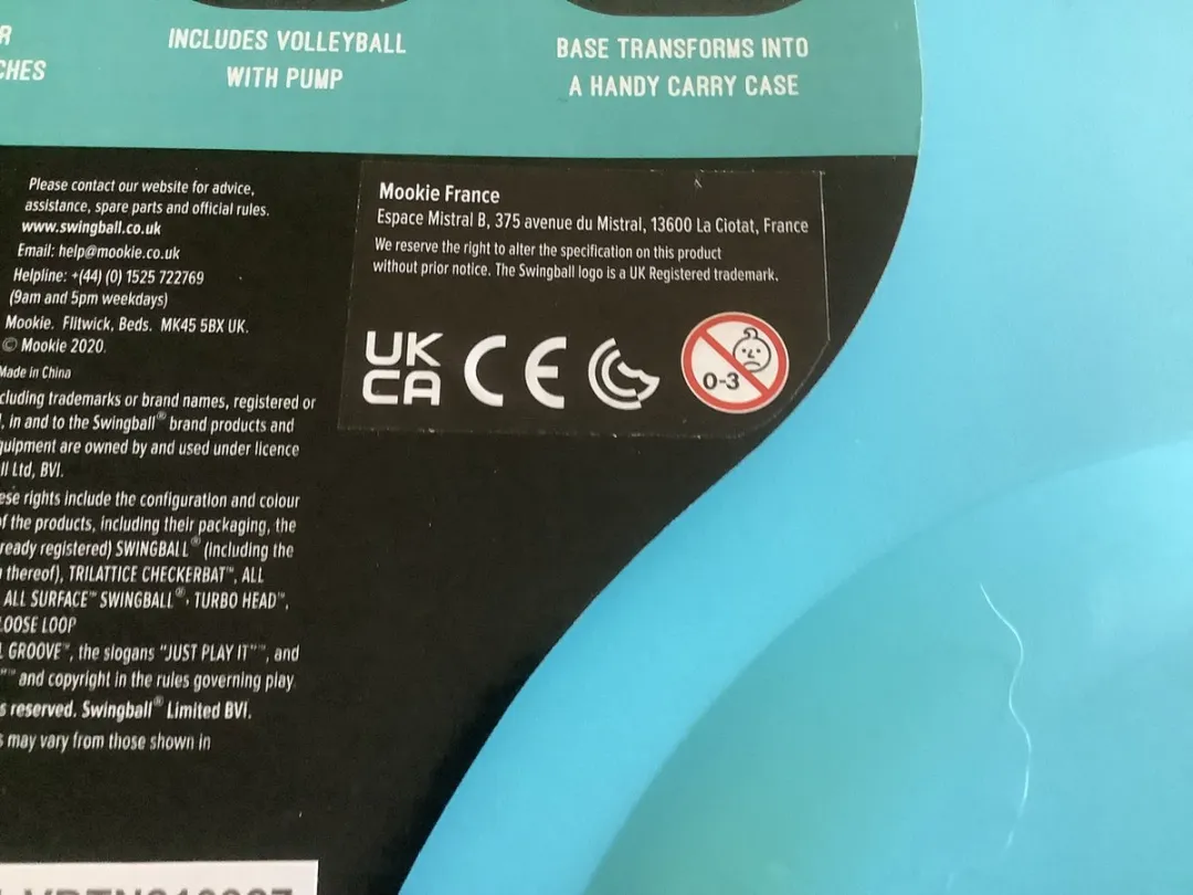 Mookie 3in1 First Multiplay Swingball - Tennis, Voetbal en Basketbal Set voor Kinderen