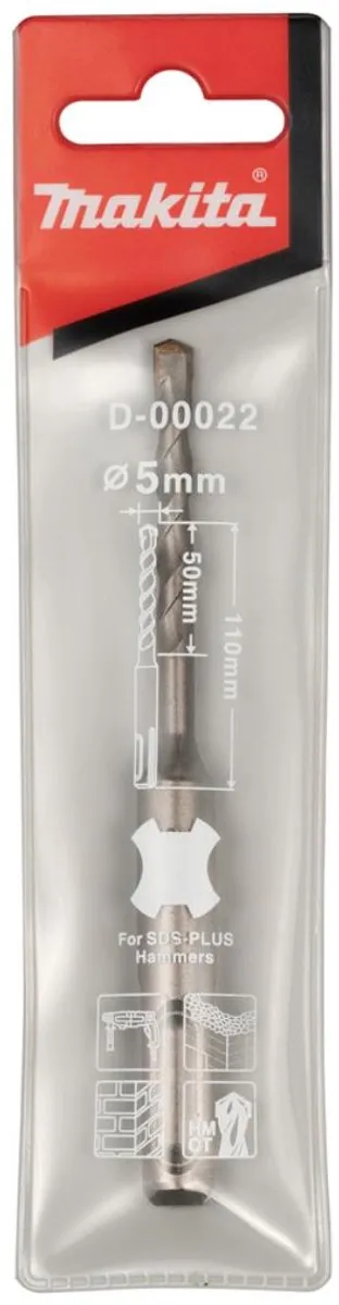 Makita SDS-Plus Hammerboor 5x110mm