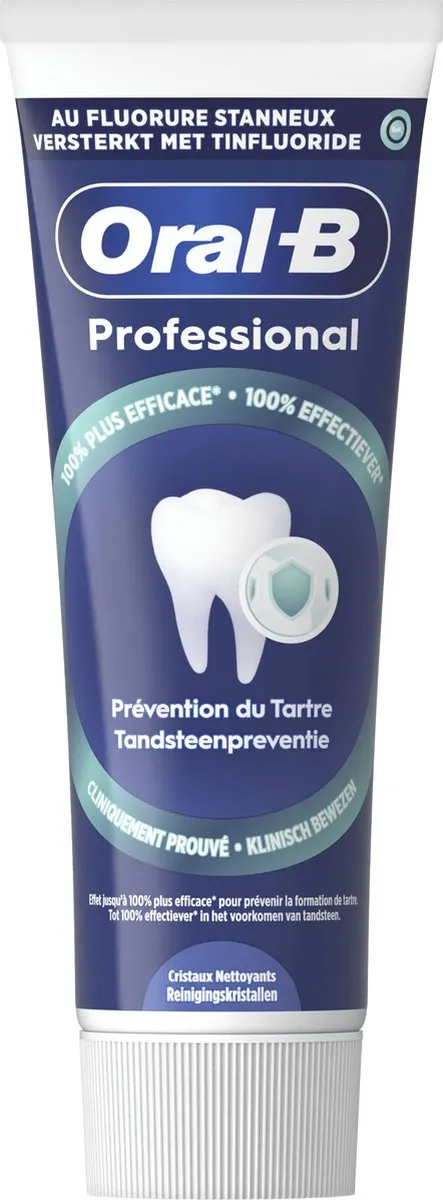 Oral-B Professional Tandsteenpreventie Tandpasta 12x75ml