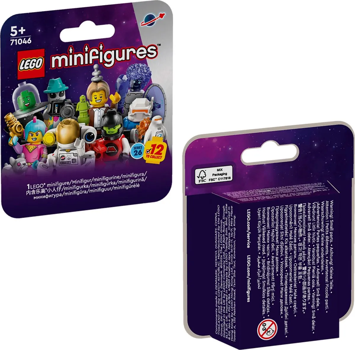 LEGO Minifigures Series 26 - 36 Stuks - Veelkleurig - afbeelding 6 van 6