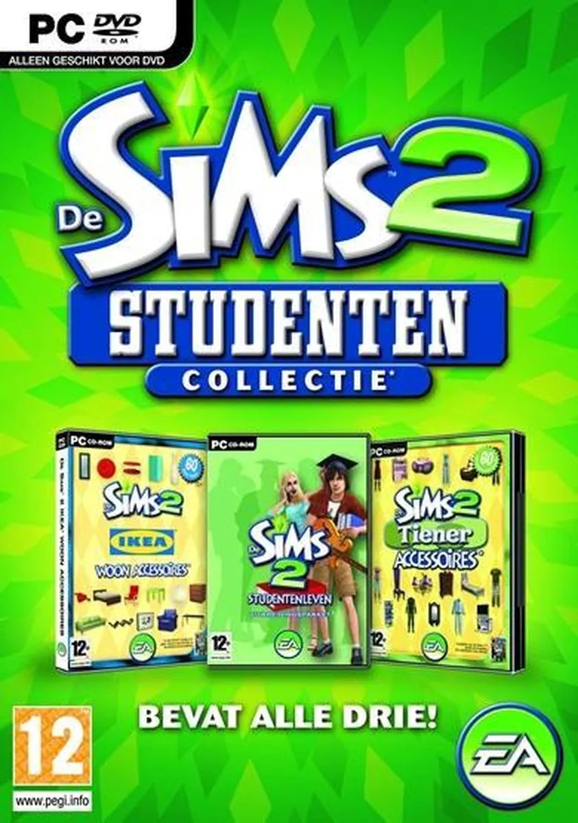 EA The Sims 2 Studentenleven Collectie