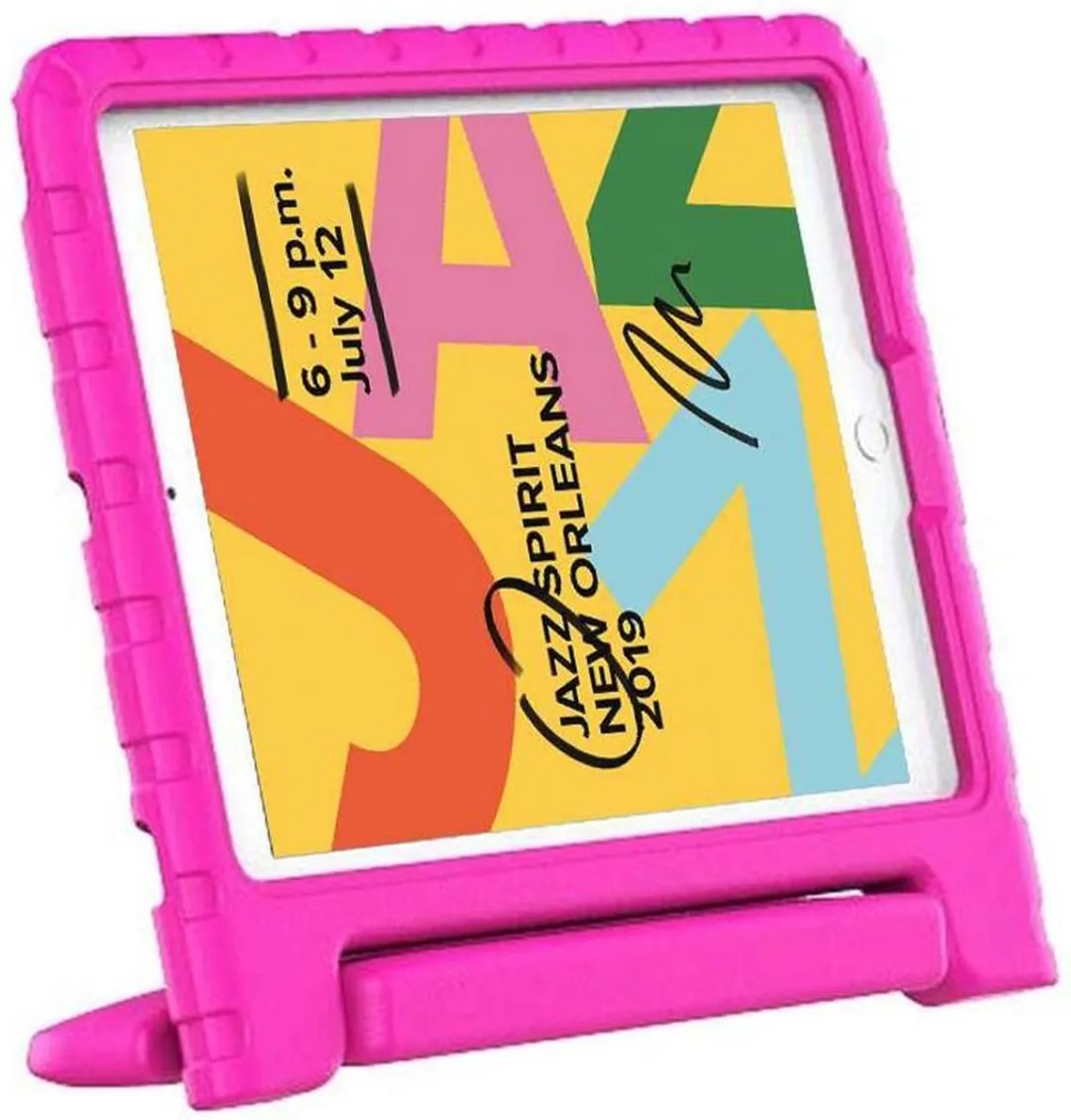 Just in Case Cazy Kinderhoes iPad 10.2 inch - Roze