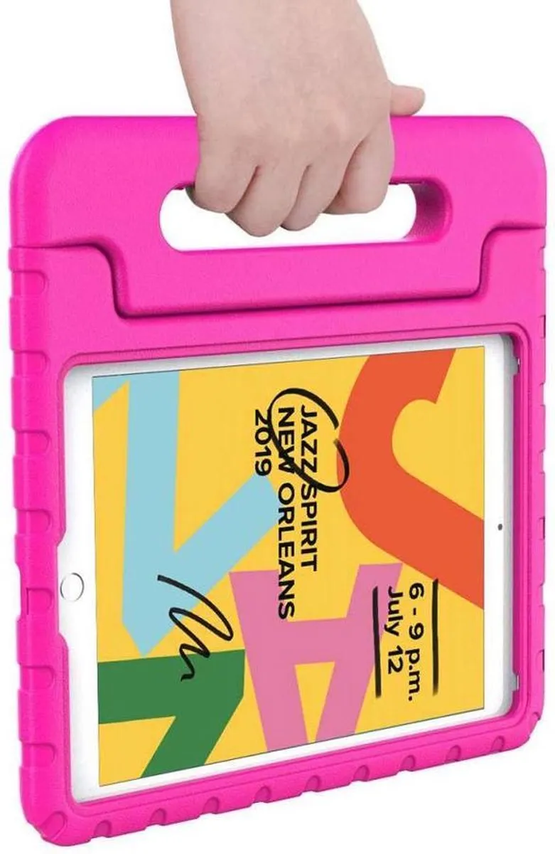 Just in Case Cazy Kinderhoes iPad 10.2 inch - Roze