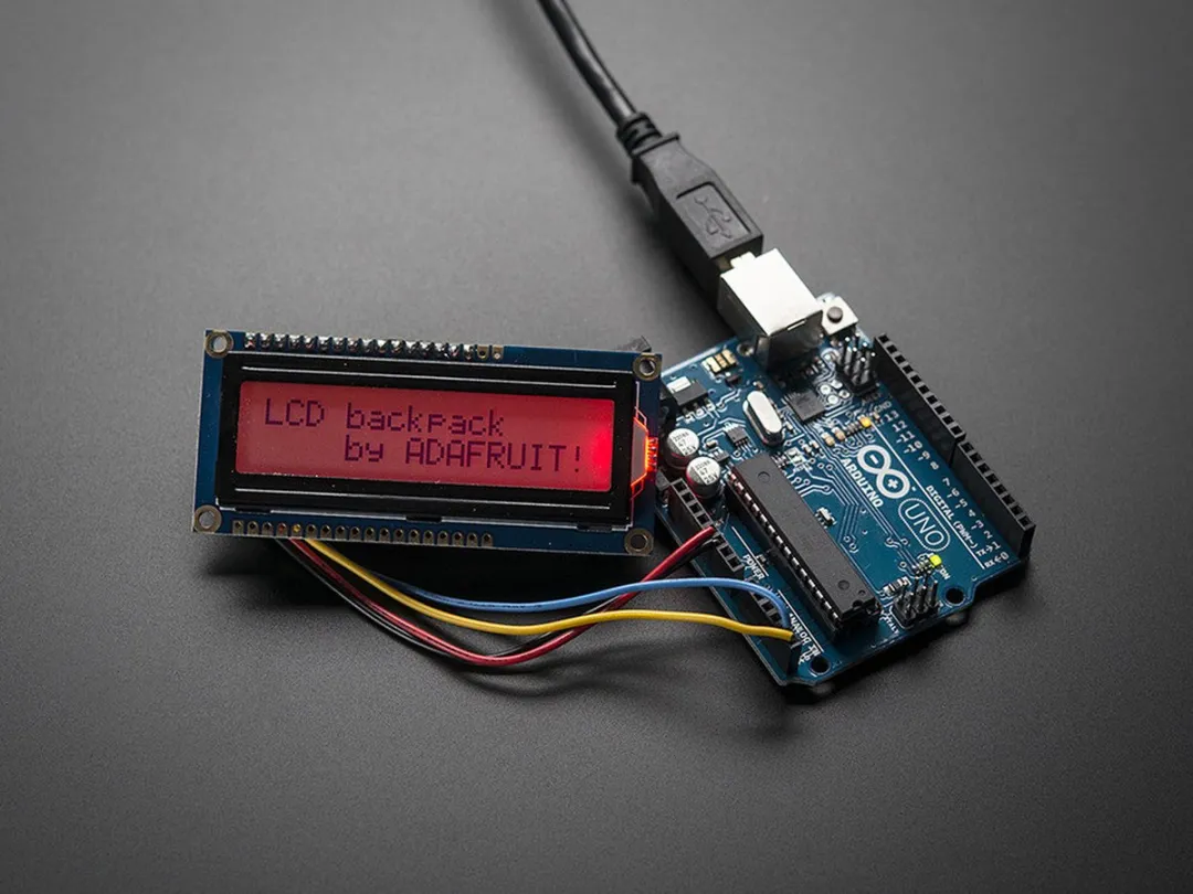 Adafruit 292 I2C/SPI LCD Backpack - Meerkleurig
