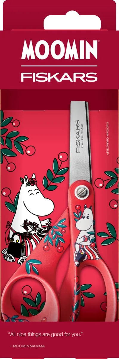 Fiskars Moomin Papierschaar Multicolour 21cm