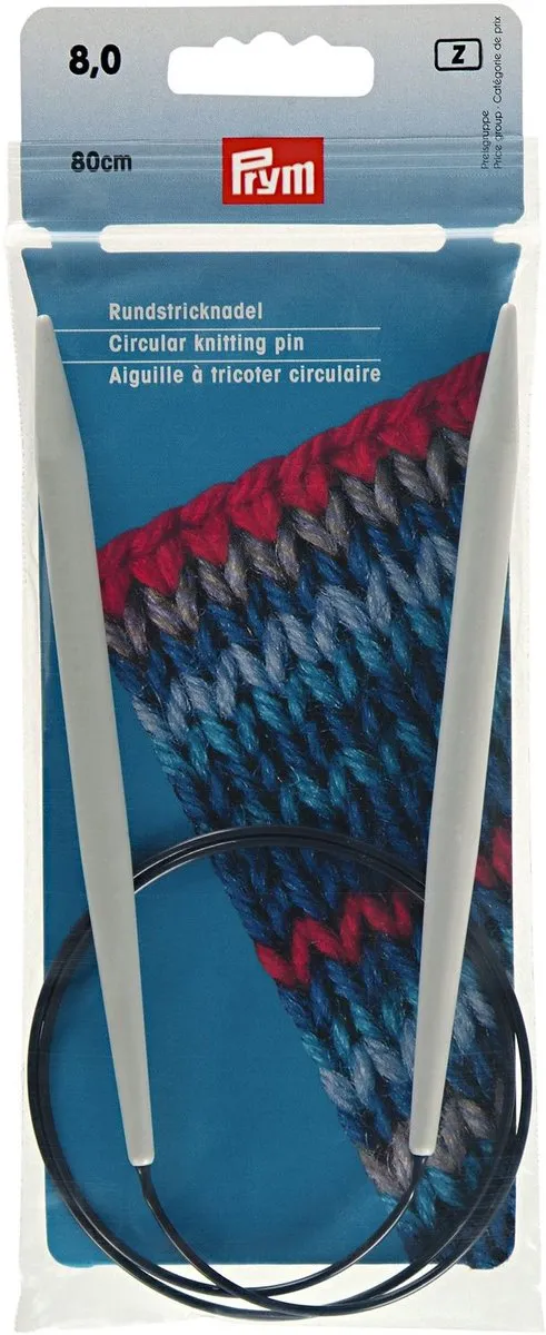 Prym Rondbreinaald Kunststof 80cm - 8,00mm