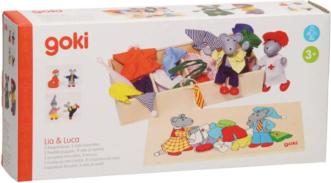 Goki Flexible Puppets SO271 - Multicolor