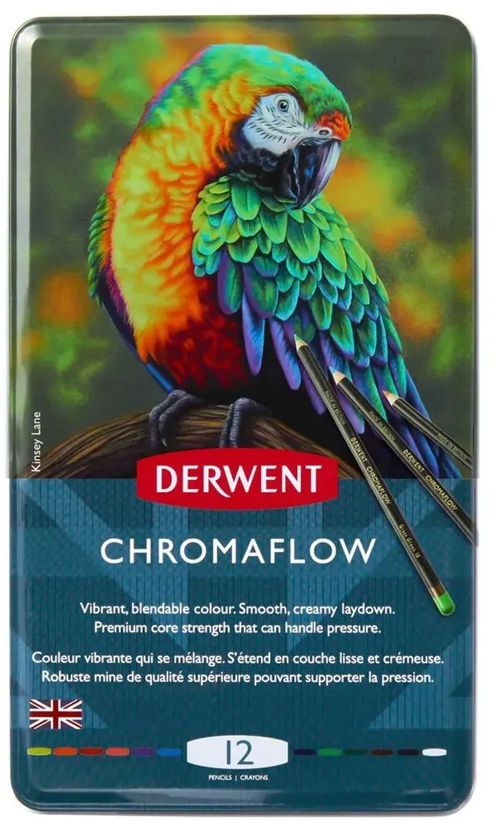 Derwent Chromaflow Kleurpotloden 12 Stuks