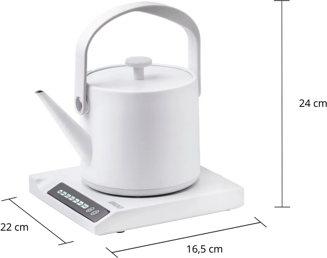 Unold 18210 BLITZKOCHER Clara Waterkoker 0,6L - 800W - Wit - afbeelding 6 van 6
