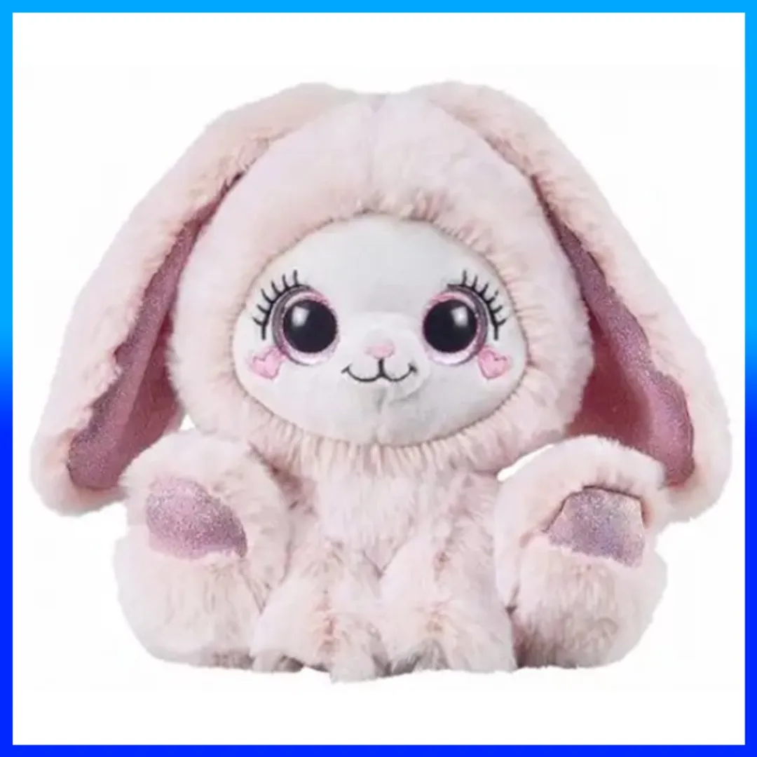 Topknuffels Konijn Roze Glitters Pluche 20cm