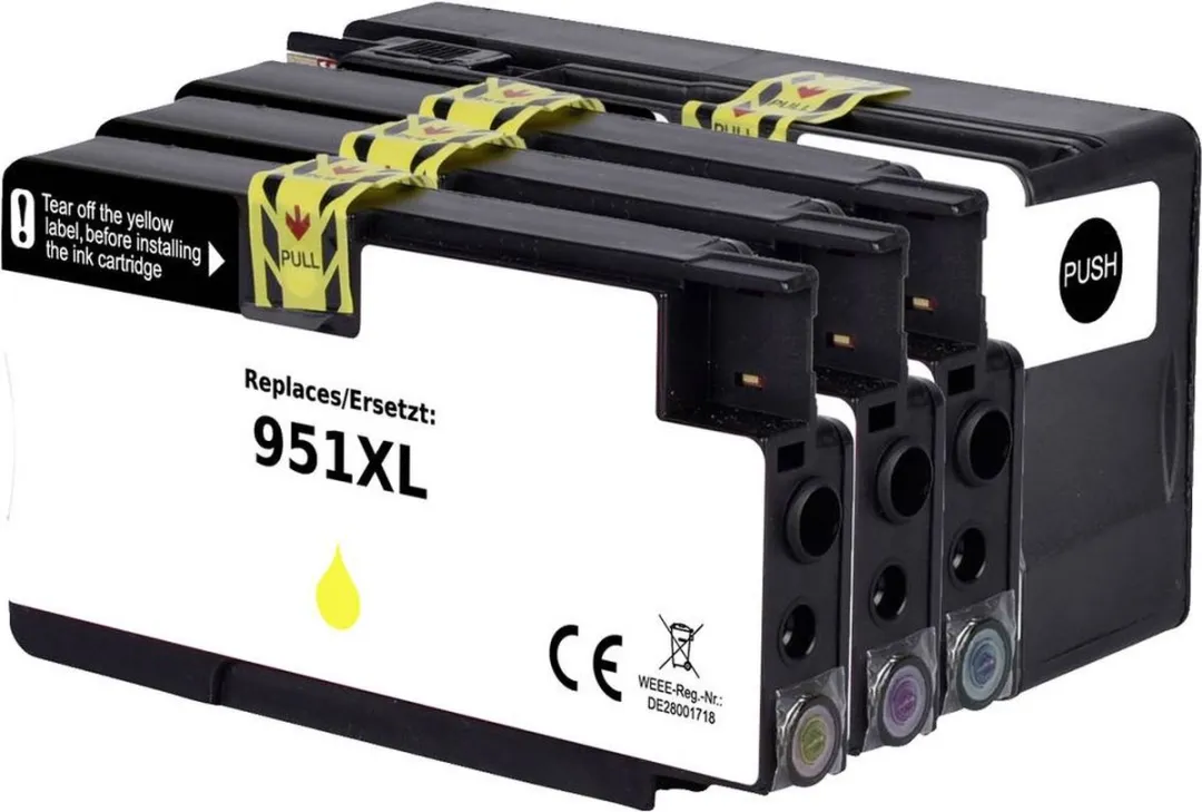 Renkforce RF-5705448 Inktcartridge Compatibel HP 950XL/951XL - Combipack - Zwart