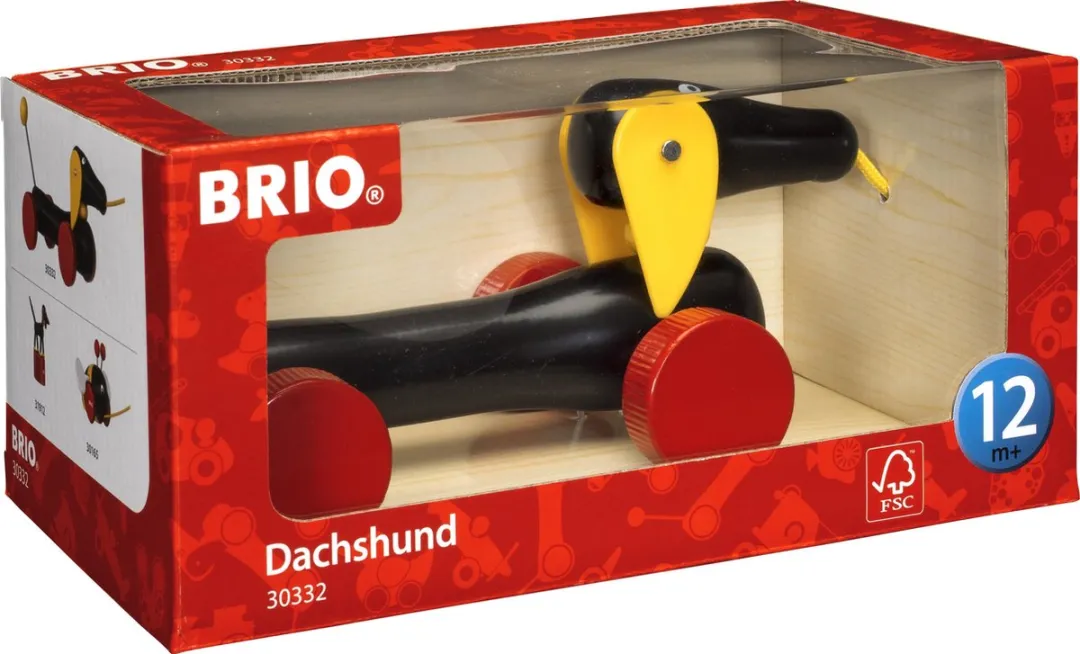 BRIO Teckel-Trekdier 30332 - Multikleur