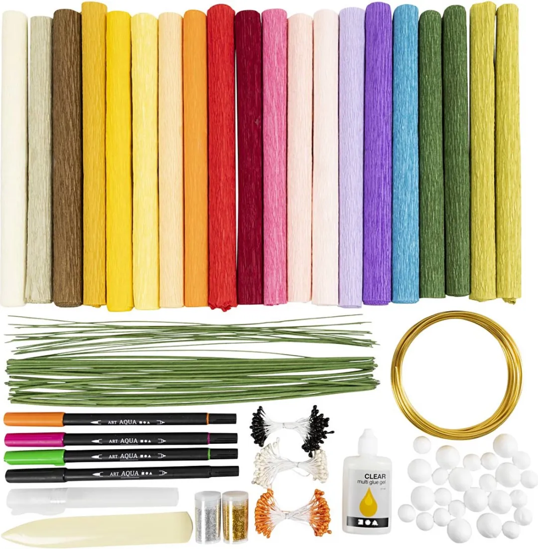 Creativ Company DIY Maxiset Bloemen Multicolor