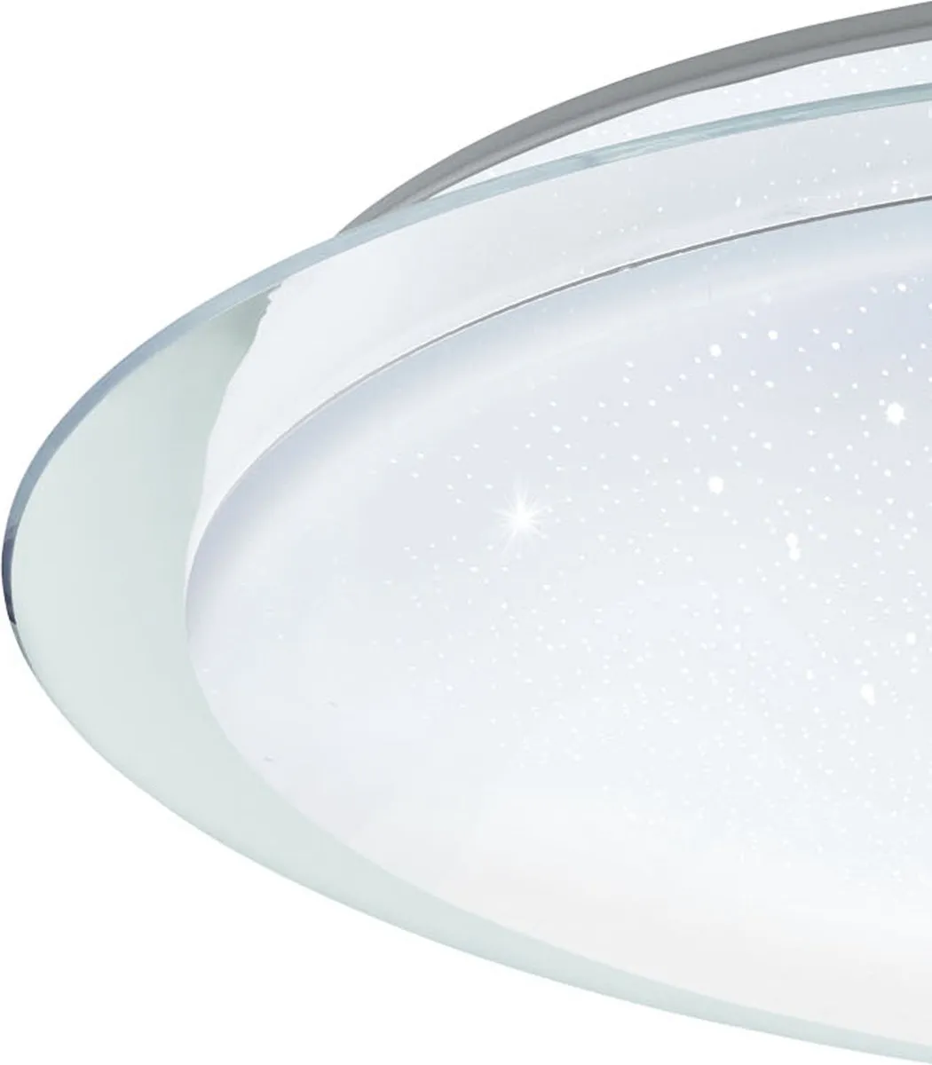 EGLO connect.z Lanciano-Z Smart Plafondlamp Ø77cm - Wit/Grijs - 4 Punten - Zigbee