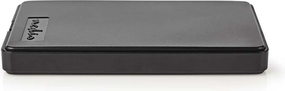 Nedis HDDE25100BK 2.5" SATA HDD Behuizing - USB 2.0 - Zwart