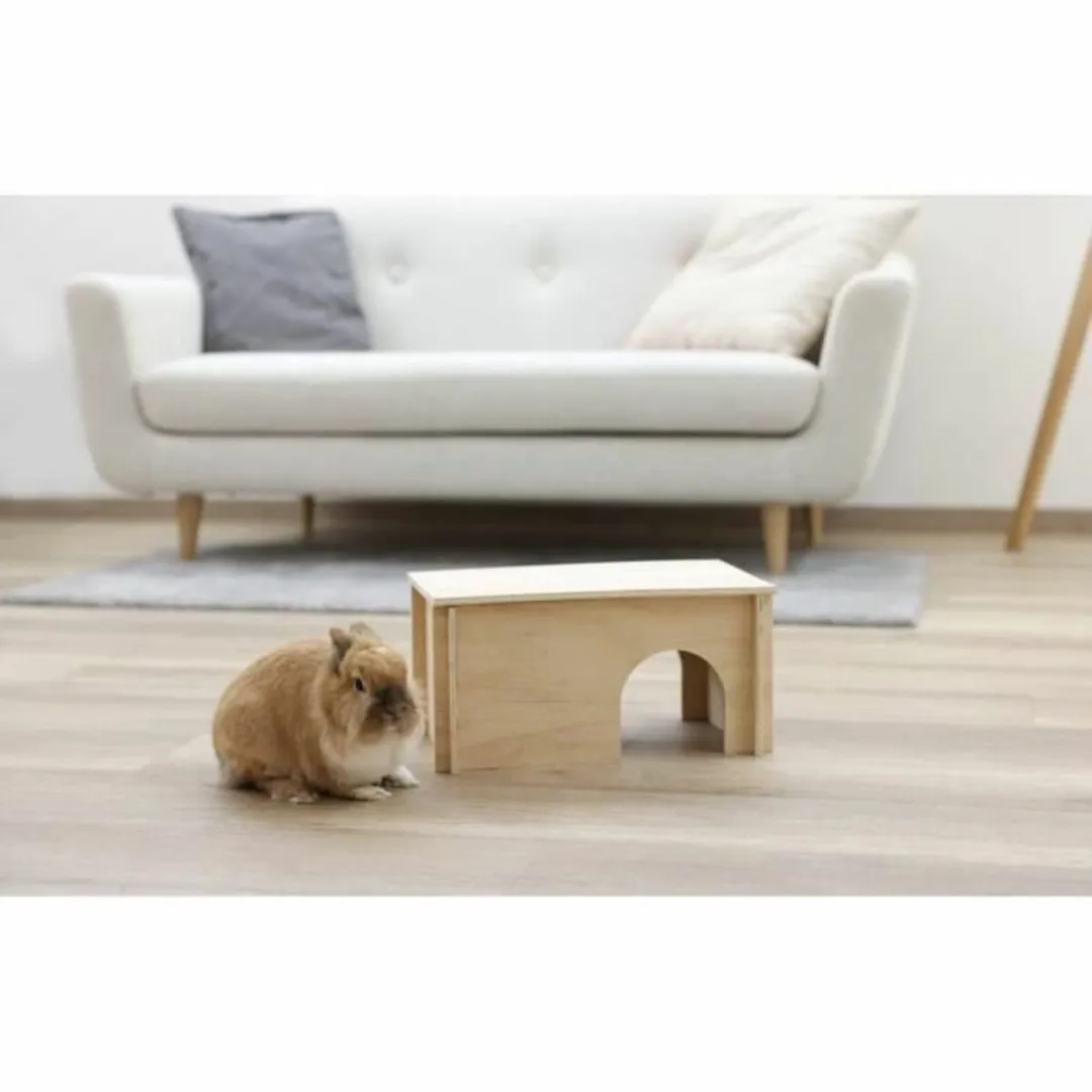 Kerbl Knaagdierenhuis - Beige - Natuurlijk hout - afbeelding 3 van 5