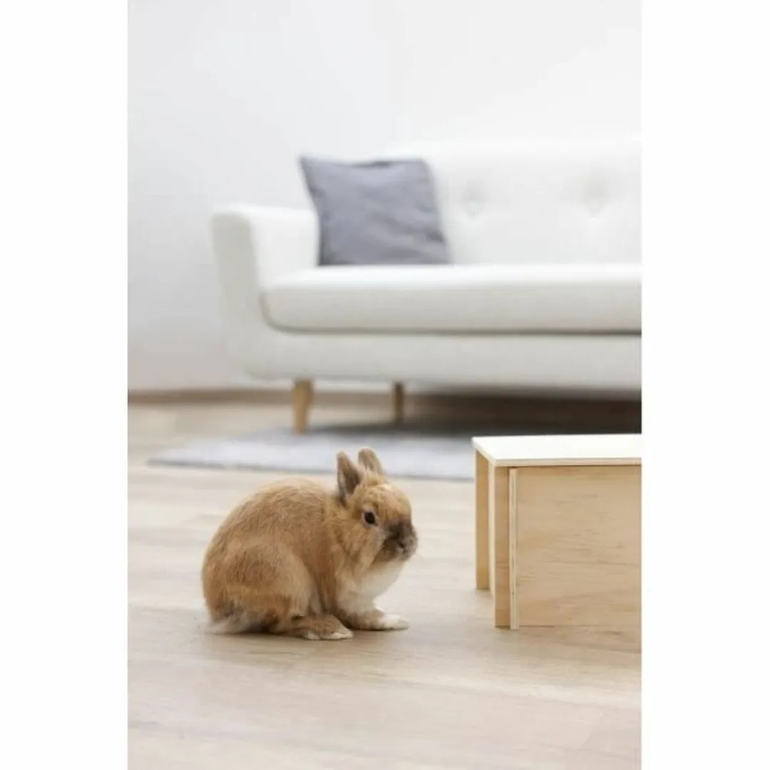 Kerbl Knaagdierenhuis - Beige - Natuurlijk hout - afbeelding 5 van 5