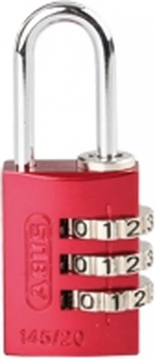 ABUS 145/30 Hangslot - Rood