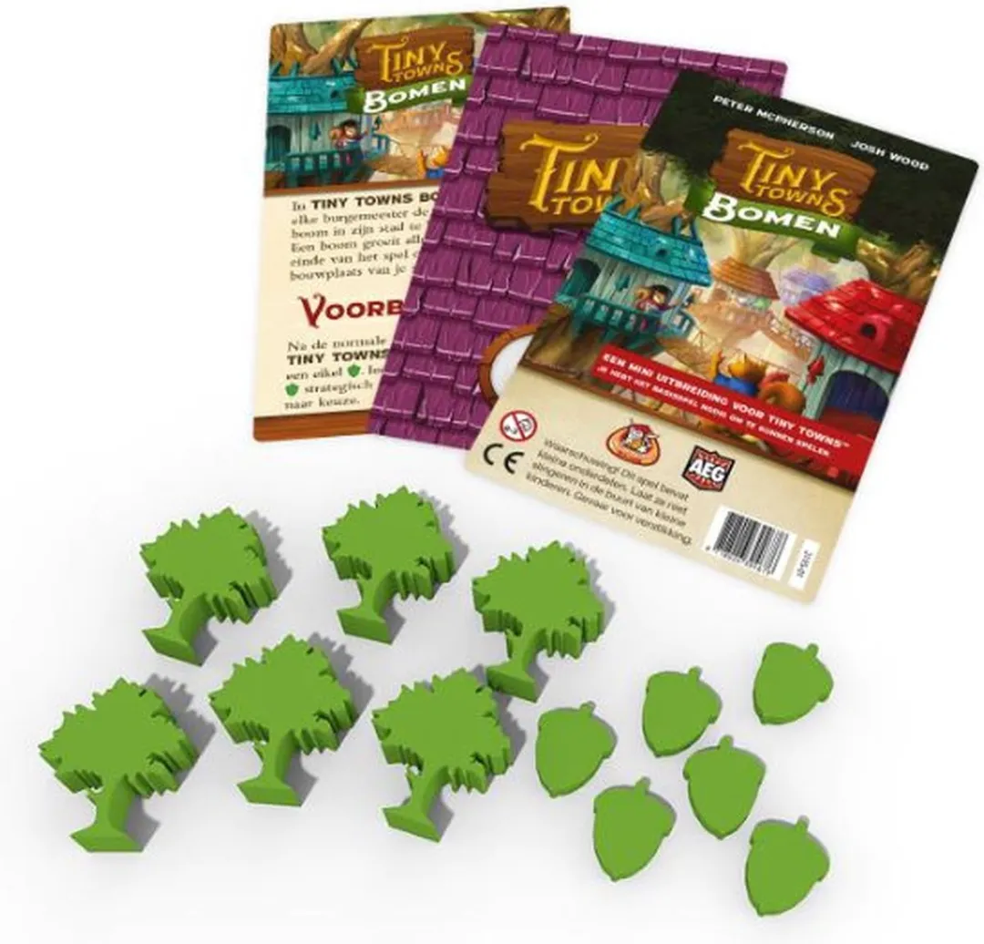 White Goblin Games Tiny Towns Uitbreiding Bomen WGG2115