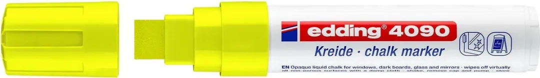 edding 4090065 Krijtmarker Neon Geel