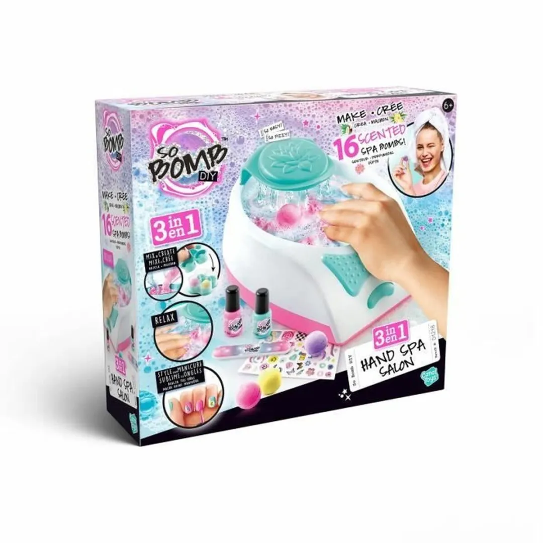 Canal Toys So Bomb 3-in-1 Handspa-Salon CTBBD050 - 17 Accessoires