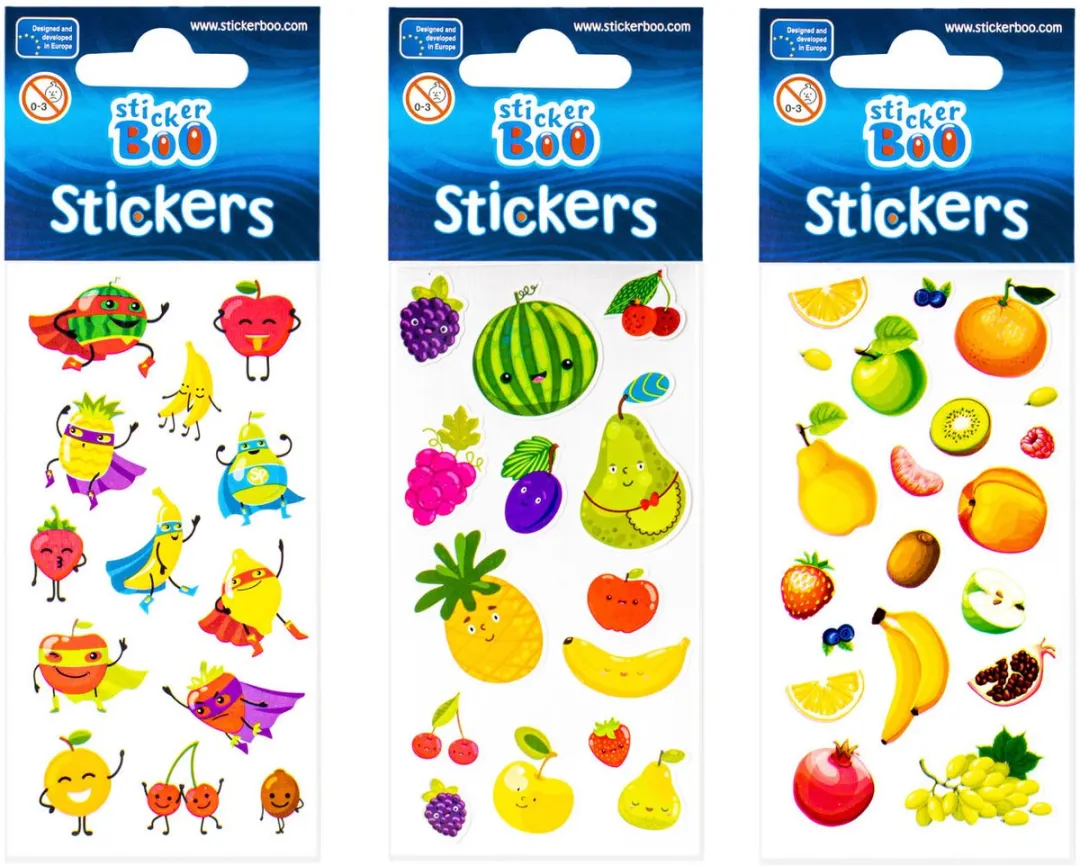 ThimbleToys Stickervel Fruit
