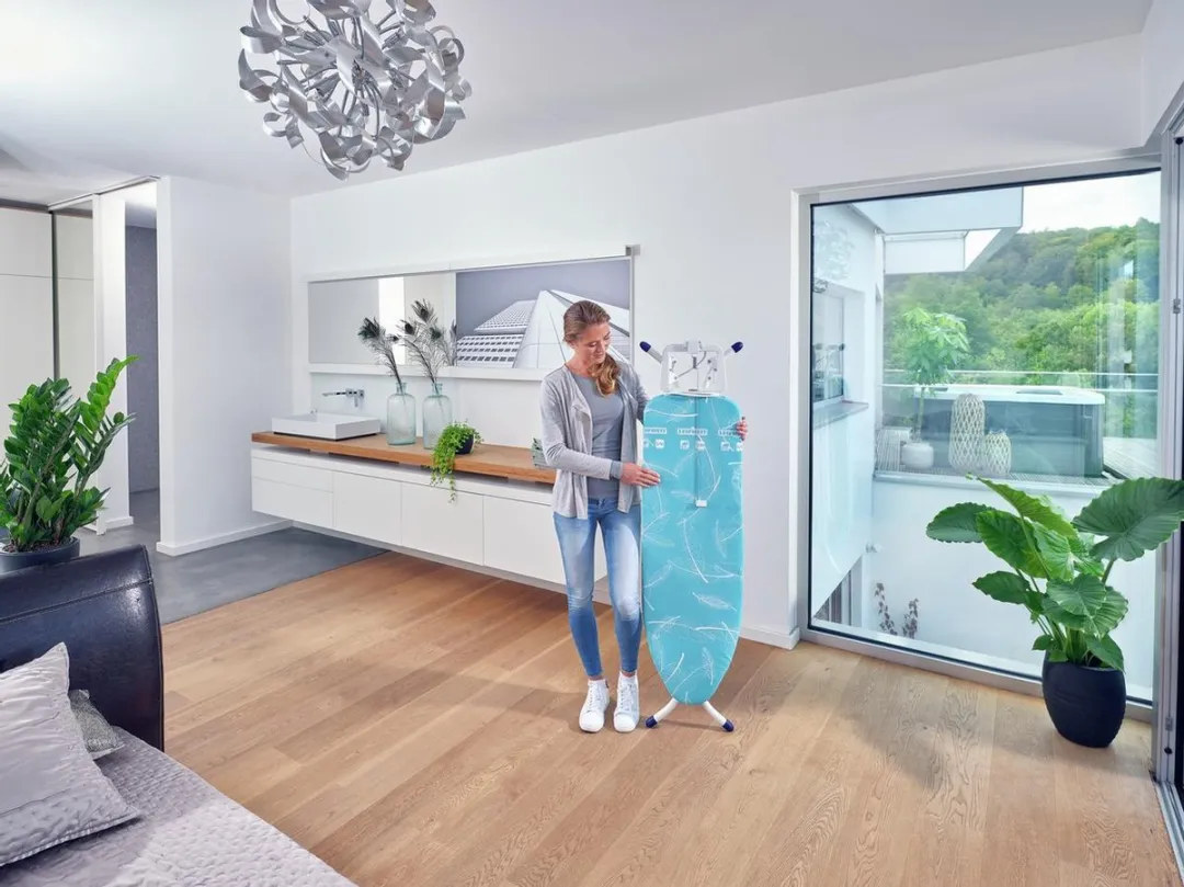 Leifheit Air Board M Strijkplank 120x38cm - Blauw/Wit