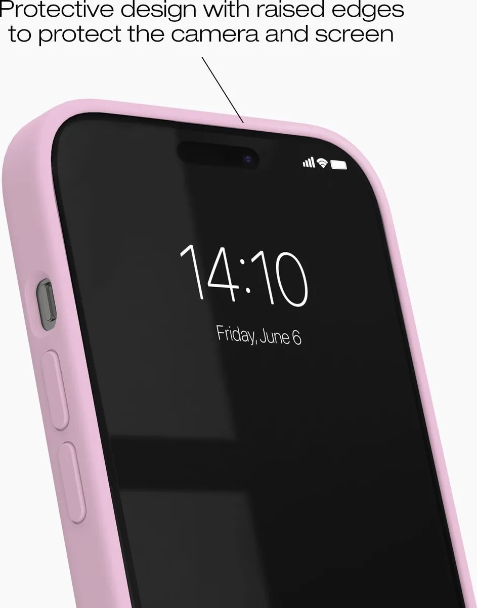iDeal of Sweden iPhone 15 Plus Silicone Case Bubble Gum Pink - MagSafe