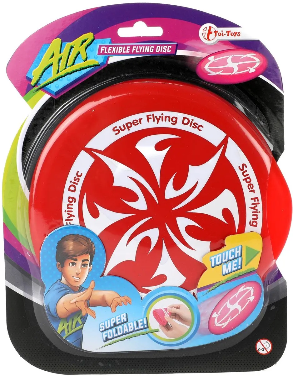 Toi-Toys Air Flexibele Frisbee - Verschillende kleuren