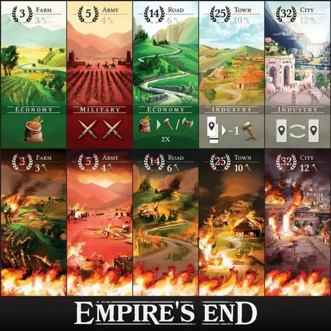 Brotherwise Games Empire’s End Bordspel BWG372 - 2-4 Spelers
