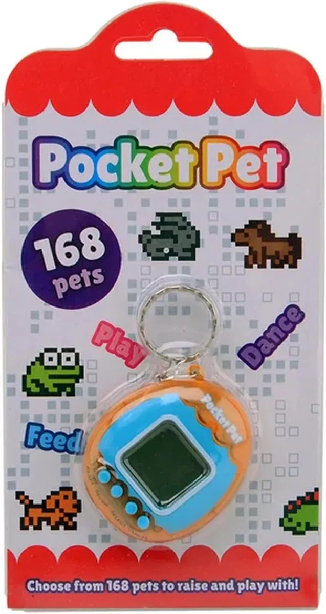 Johntoy Retro Electronisch Vriendje My Pocket Pet 49in1 - Multicolor - afbeelding 6 van 6