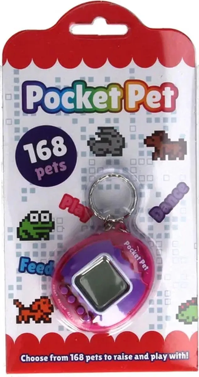Johntoy Retro Electronisch Vriendje My Pocket Pet 49in1 - Multicolor
