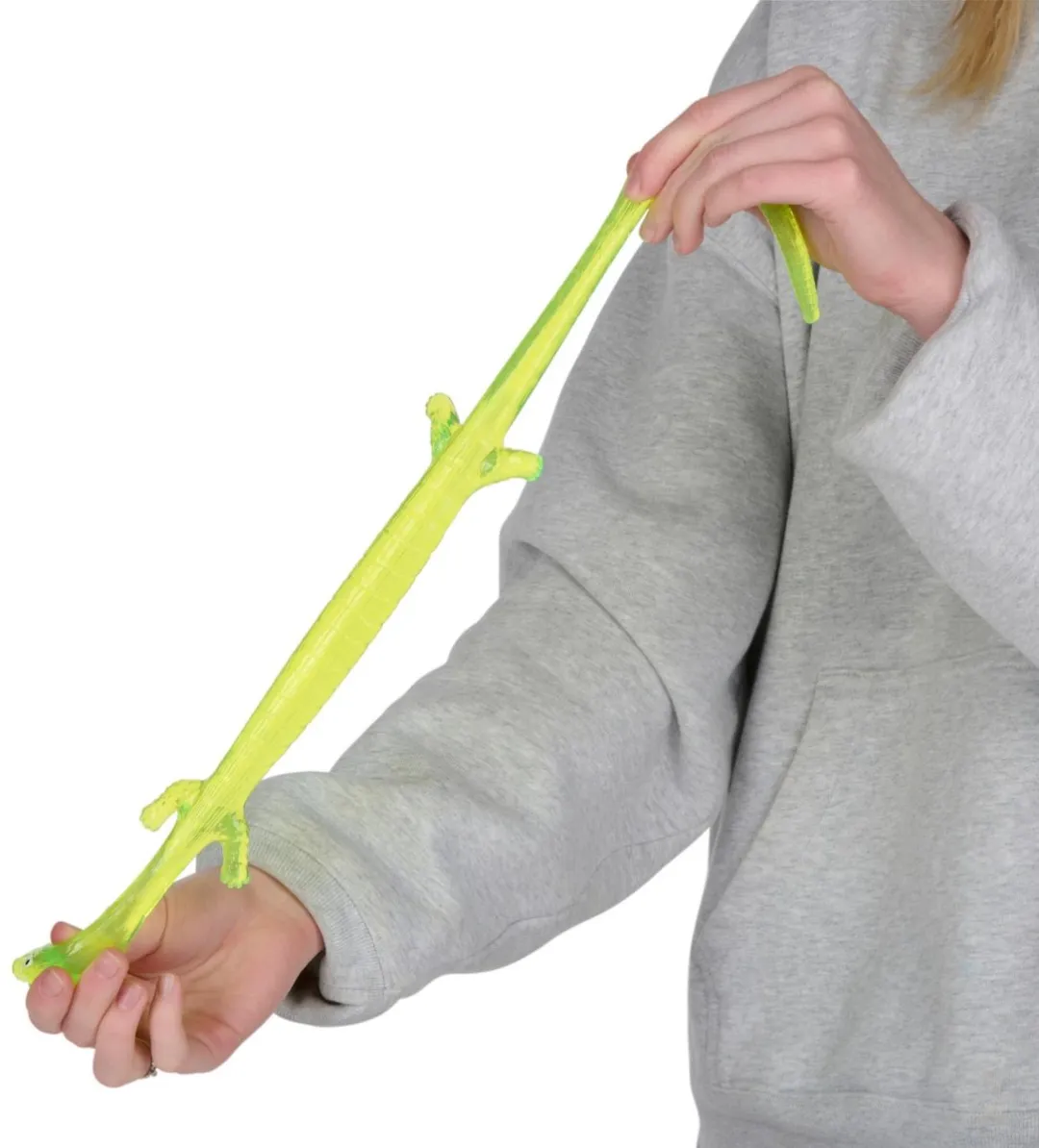 Eddy Toys Rekbare Hagedis/Krokodil 29cm - 58811 - Meerkleurig