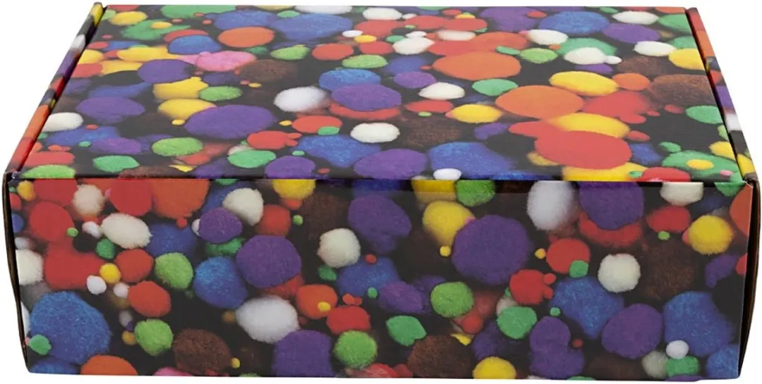 Creativ Company Pom-Poms Multigekleurd 720 Stuks